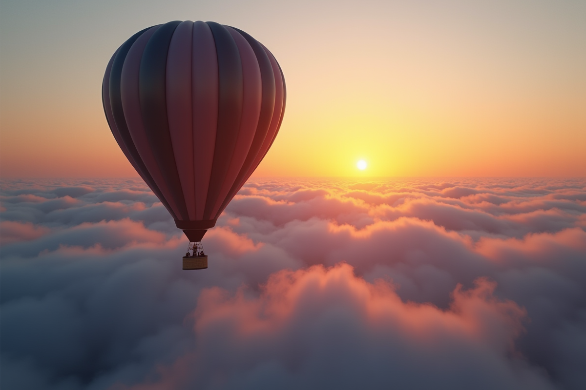montgolfière ciel