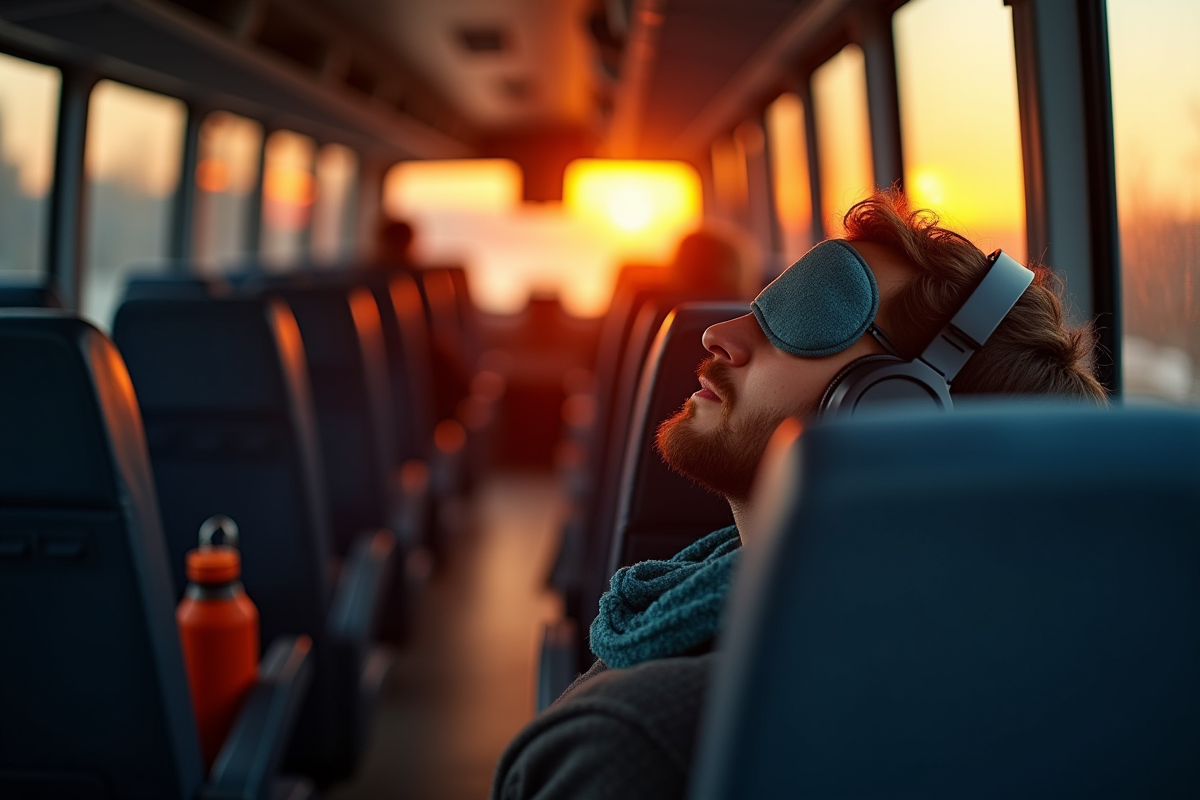 bus camping