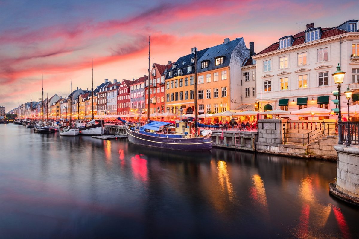 Où se trouve le Danemark sur la carte du monde ?